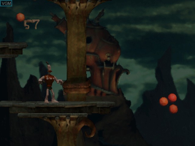 In-game screen of the game SkullMonkeys on Sony Playstation
