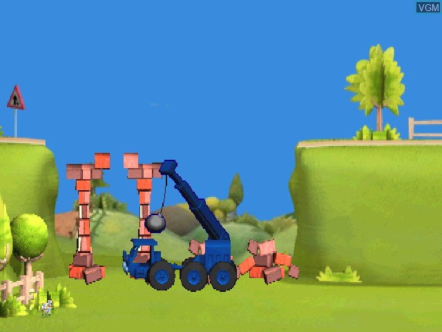 In-game screen of the game Bob the Builder - Can We Fix It? on Sony Playstation