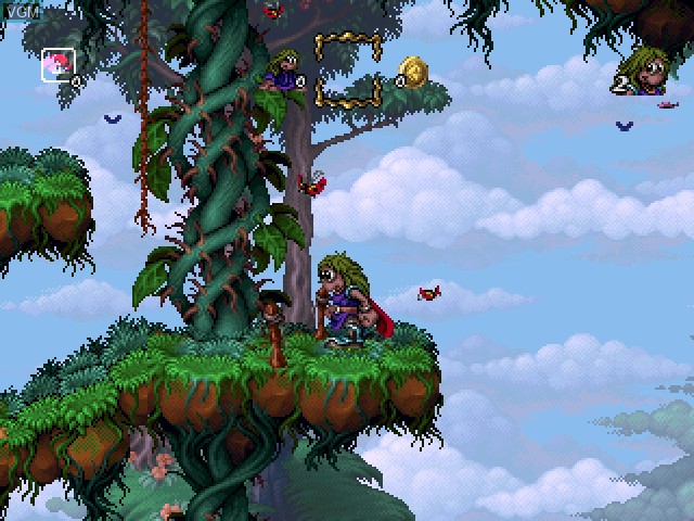 In-game screen of the game Adventures of Lomax, The on Sony Playstation