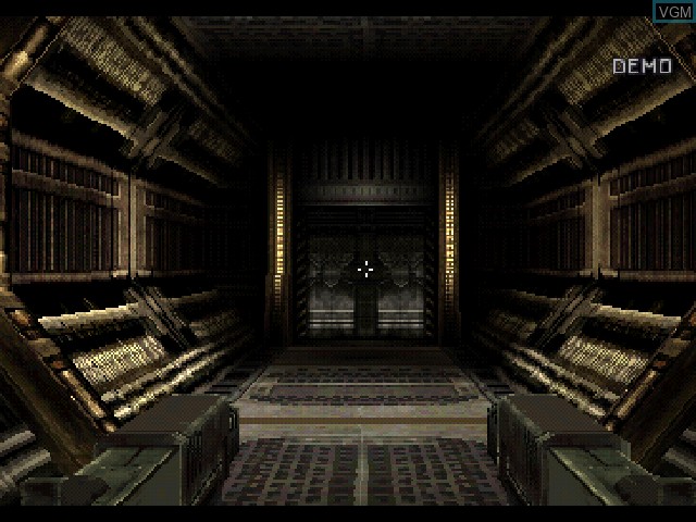 In-game screen of the game Alien Resurrection on Sony Playstation