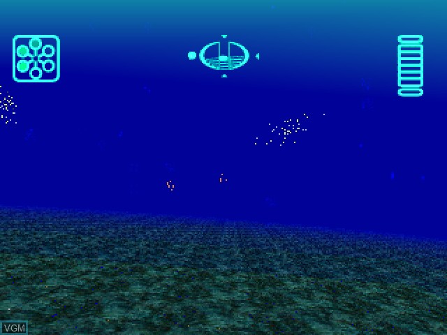 In-game screen of the game Aquanaut no Kyuujitsu - Memories of Summer 1996 on Sony Playstation