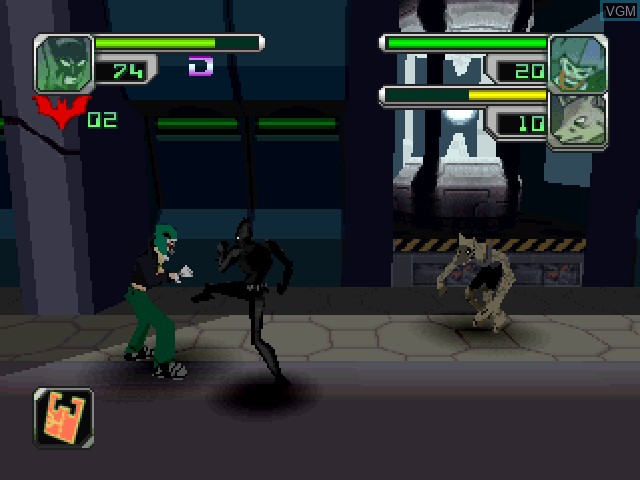 In-game screen of the game Batman Beyond - Return of the Joker on Sony Playstation