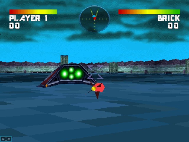 In-game screen of the game BattleSport on Sony Playstation