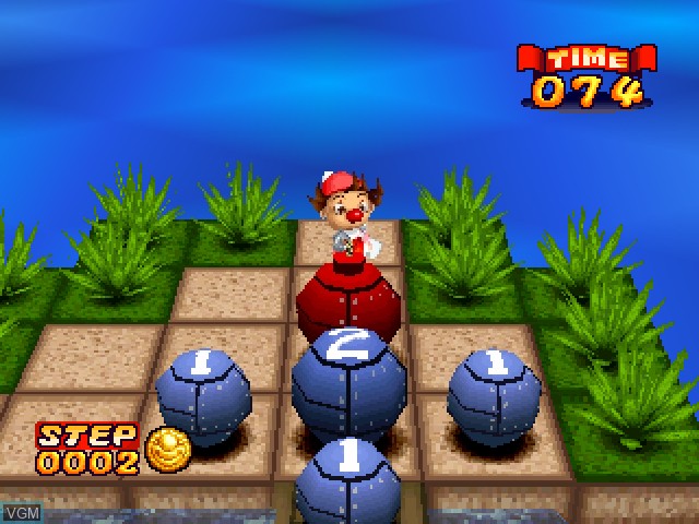 In-game screen of the game Bombing Islands, The on Sony Playstation
