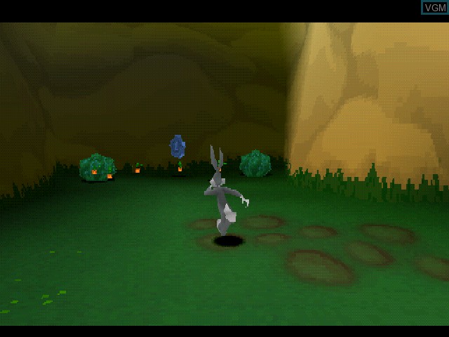 In-game screen of the game Bugs Bunny & Taz - Time Busters on Sony Playstation