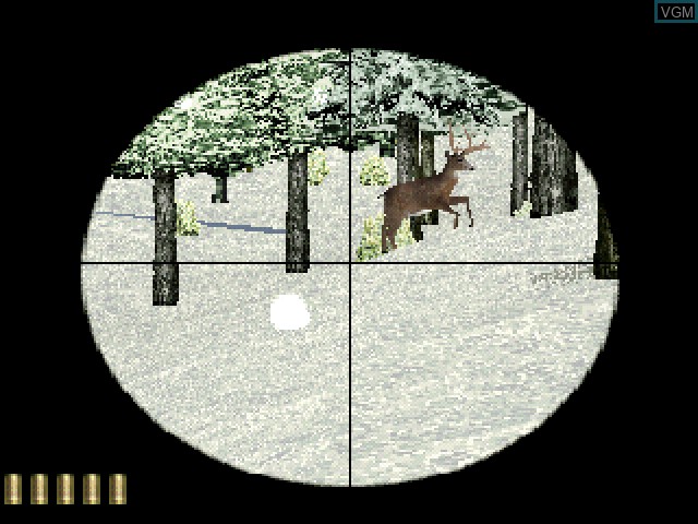 In-game screen of the game Cabela's Ultimate Deer Hunt - Open Season on Sony Playstation