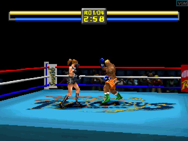 In-game screen of the game Contender 2 on Sony Playstation