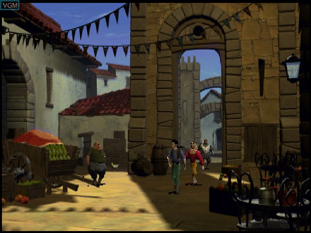 In-game screen of the game Gold und Ruhm - Der Weg nach El Dorado on Sony Playstation