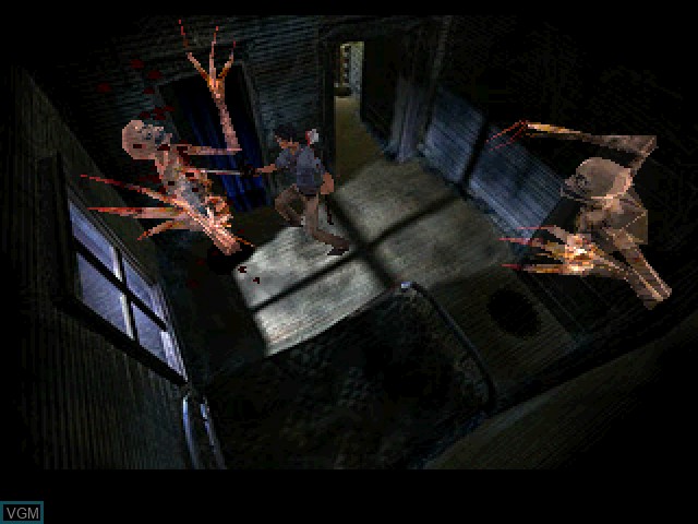 In-game screen of the game Evil Dead - Hail to the King on Sony Playstation