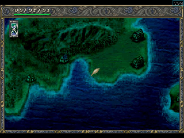 In-game screen of the game Favorite Dear - Junpaku no Yogensha on Sony Playstation