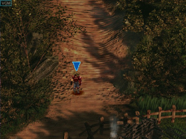 In-game screen of the game Legend of Dragoon, The on Sony Playstation