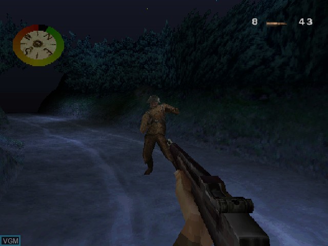 In-game screen of the game Medal of Honor on Sony Playstation