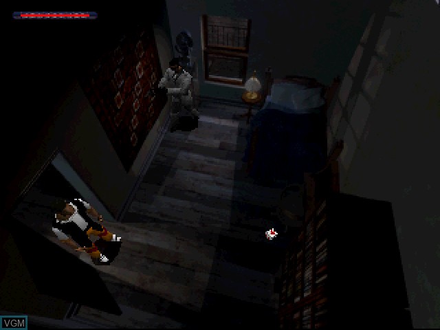 In-game screen of the game Men in Black - The Game on Sony Playstation