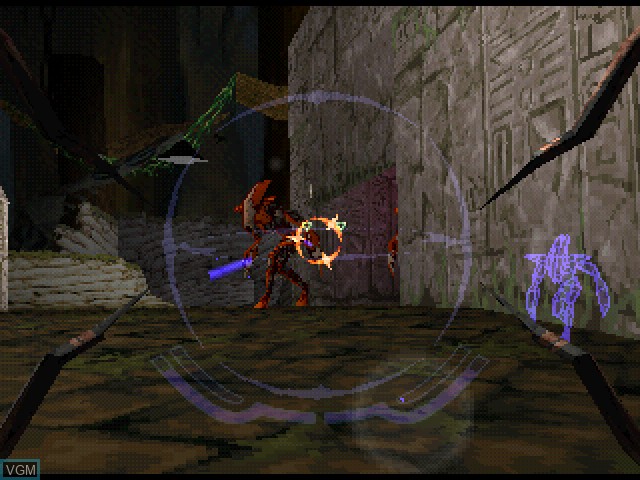 In-game screen of the game Shadow Master on Sony Playstation