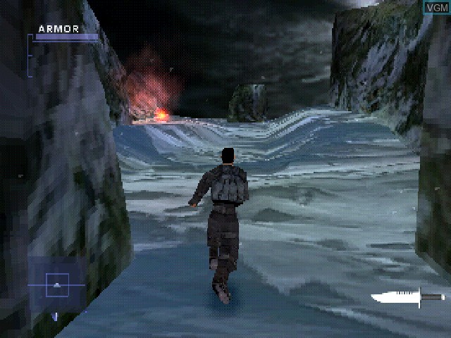 In-game screen of the game Syphon Filter 2 on Sony Playstation