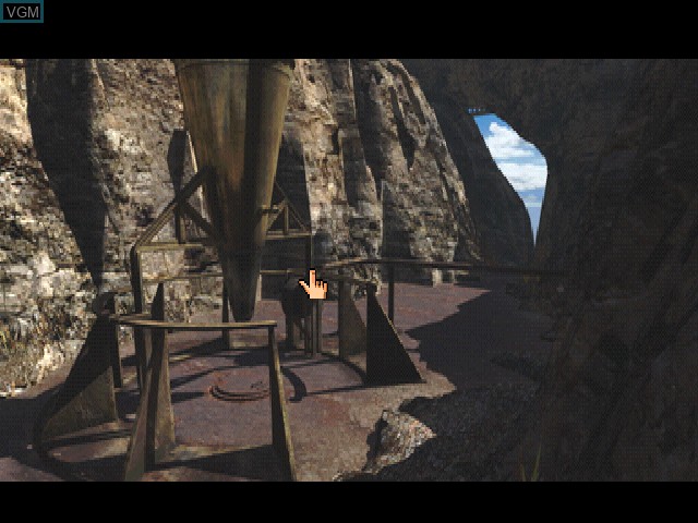 In-game screen of the game Riven - The Sequel to Myst on Sony Playstation