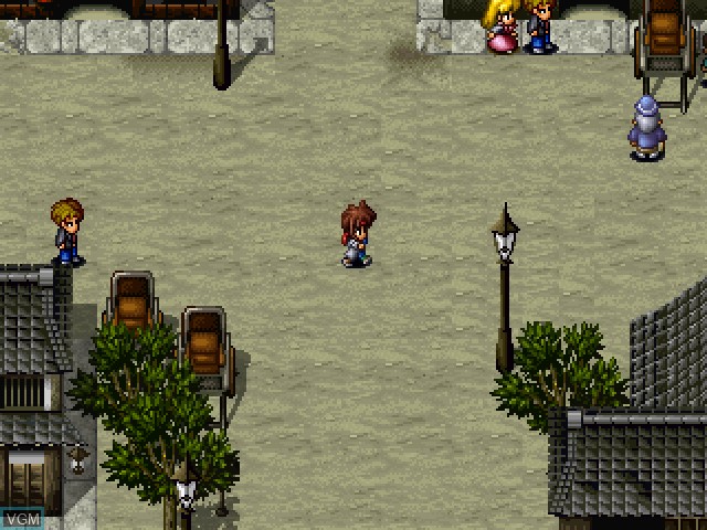 In-game screen of the game Rurouni Kenshin - Meiji Kenkaku Romantan - Juuyuushi Inbou Hen on Sony Playstation