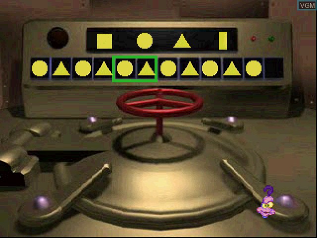 In-game screen of the game Secret of Googol 1a, The - Reshaping Googol - The Submarine on Sony Playstation