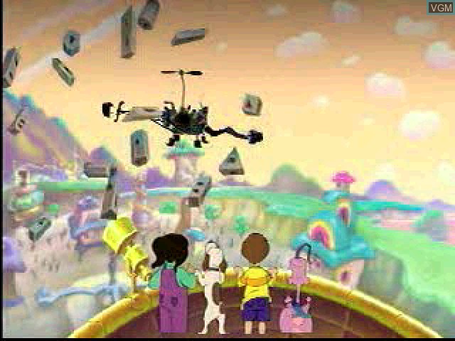 In-game screen of the game Secret of Googol 1b, The - Reshaping Googol - The Tower on Sony Playstation