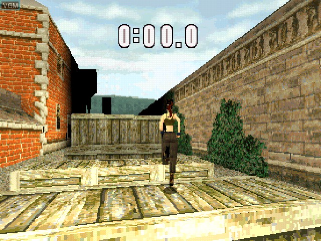 In-game screen of the game Tomb Raider II - Starring Lara Croft on Sony Playstation