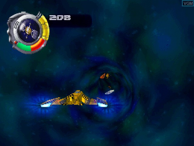 In-game screen of the game Tonka Space Station on Sony Playstation