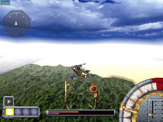 In-game screen of the game Velldeselba Senki - Tsubasa no Kunshou on Sony Playstation