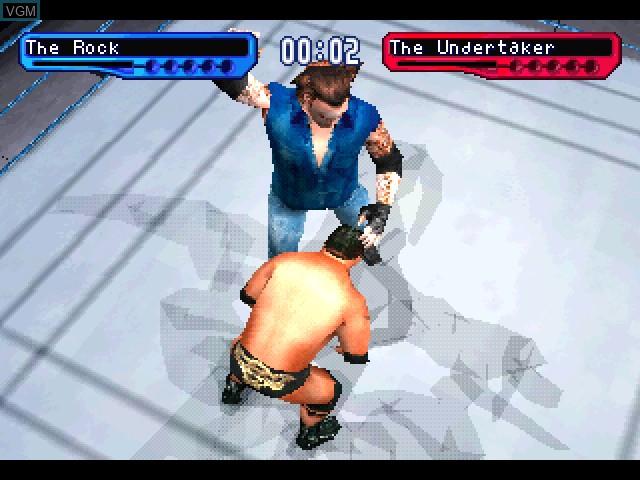 In-game screen of the game WWF SmackDown! 2 - Know Your Role on Sony Playstation