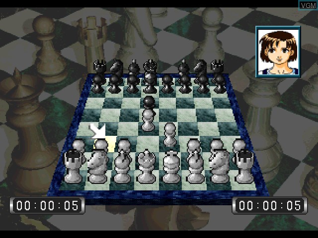 In-game screen of the game Checkmate II on Sony Playstation