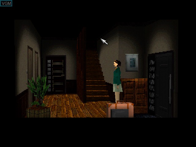 In-game screen of the game Clock Tower II - The Struggle Within on Sony Playstation