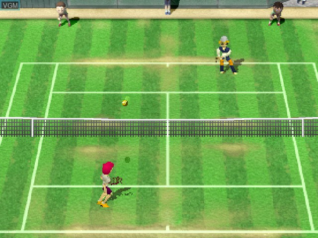 In-game screen of the game Smash Court 3 on Sony Playstation