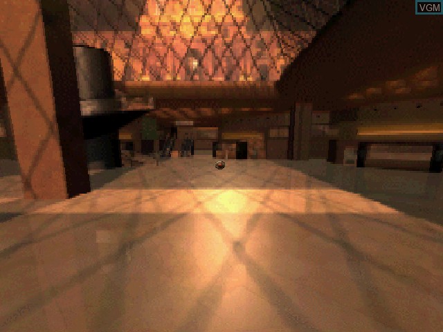 In-game screen of the game Louvre - The Final Curse on Sony Playstation