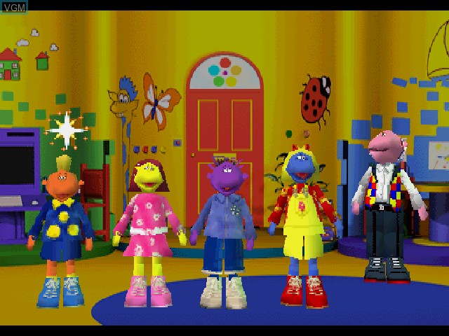 In-game screen of the game Tweenies - Game Time on Sony Playstation