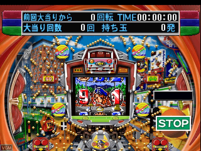 In-game screen of the game Fever 3 on Sony Playstation