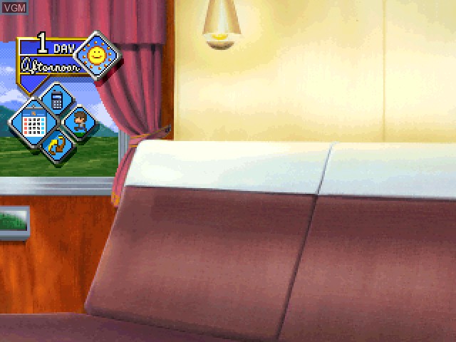 In-game screen of the game Ojousama Tokkyuu Express on Sony Playstation