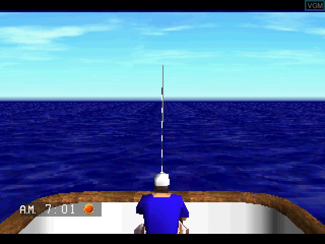 In-game screen of the game Blue Marlin, The on Sony Playstation
