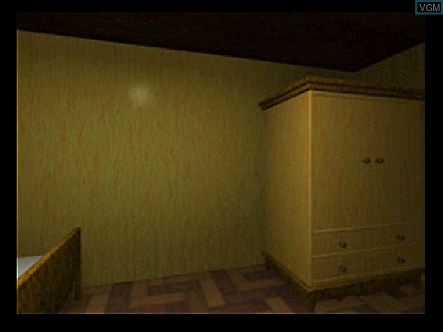 In-game screen of the game Night Head - The Labyrinth on Sony Playstation