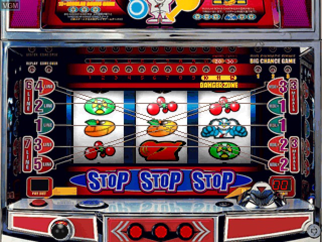 In-game screen of the game Pachi-Slot Teiou Mini - Dr. A7 on Sony Playstation