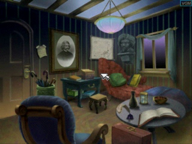 In-game screen of the game Unknown Variable 1 - Masque Manor on Sony Playstation