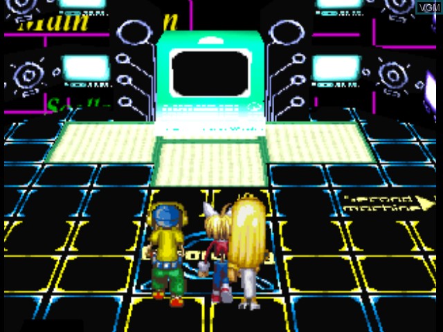 In-game screen of the game Great Hits - Get Down with the Beat on Sony Playstation