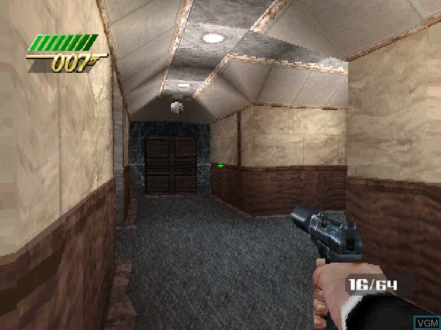 In-game screen of the game 007 - Tomorrow Never Dies / 007 - The World Is Not Enough on Sony Playstation