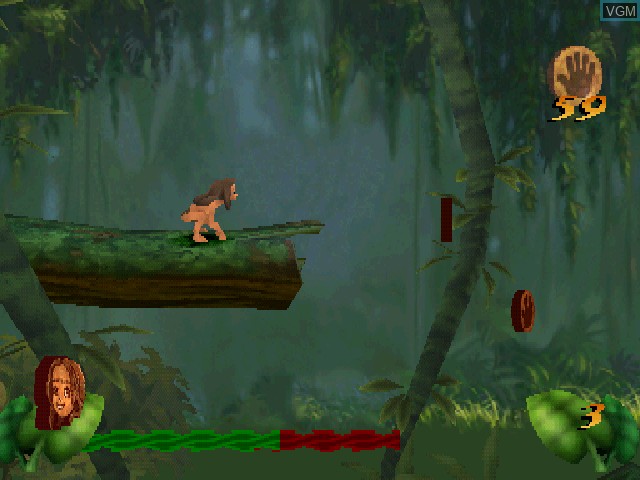 Tarzan / Aladdin in Nasira's Revenge / The Emperor's New Groove Action Game