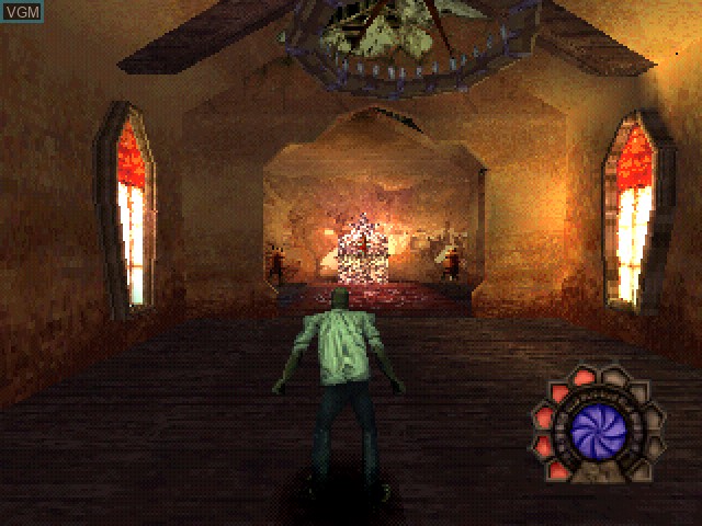 In-game screen of the game Shadow Man on Sony Playstation