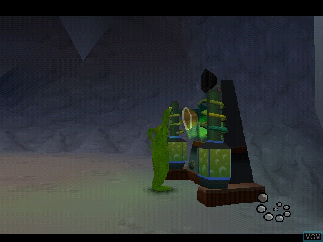 In-game screen of the game Grinch, The on Sony Playstation