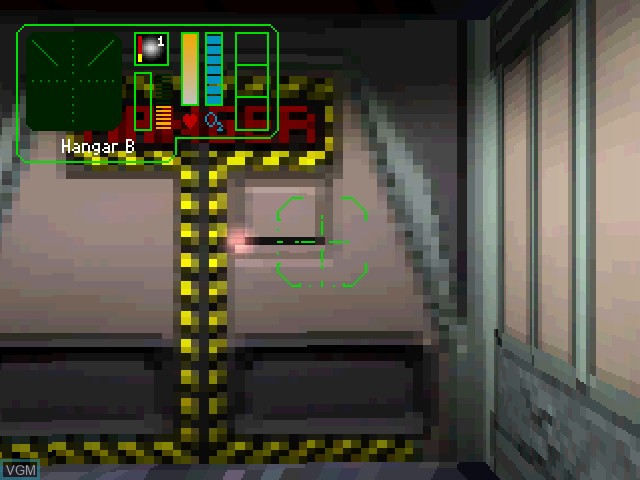 In-game screen of the game DefCon 5 - Peace Has a Price on Sony Playstation