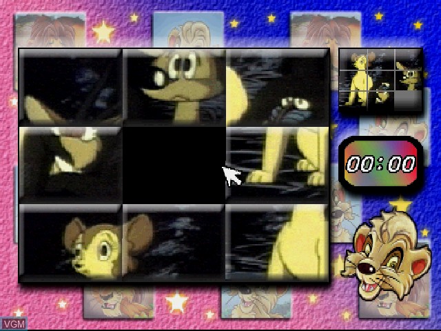 In-game screen of the game Lion and the King on Sony Playstation