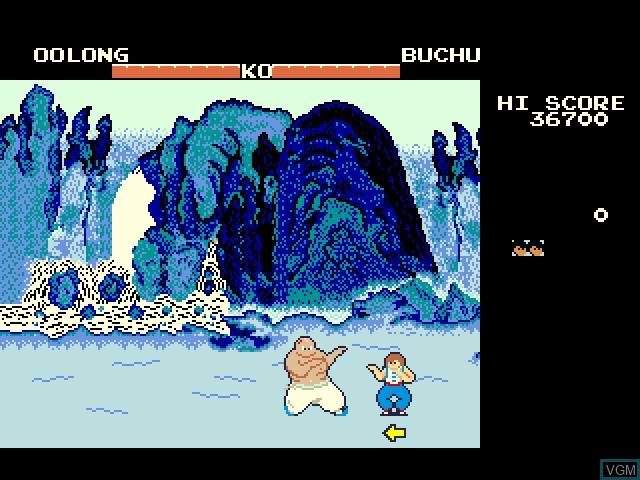 In-game screen of the game Konami Arcade Classics on Sony Playstation