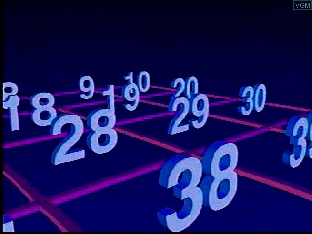 In-game screen of the game Math on the Move! - Addition/Subtraction Advanced on Sony Playstation