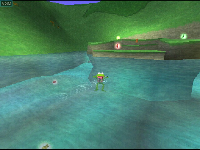 In-game screen of the game Muppet Monster Adventure on Sony Playstation