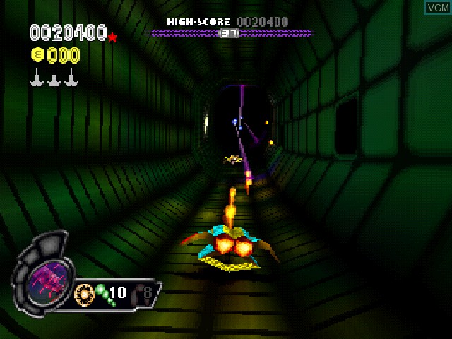 In-game screen of the game N2O - Nitrous Oxide on Sony Playstation
