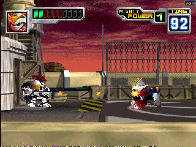 In-game screen of the game Great Battle VI, The on Sony Playstation